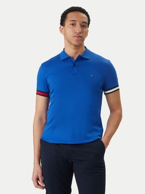 T-shirt męski klasyczny Tommy Hilfiger ze sklepu: MODIVO w kategorii: T-shirty męskie - zdjęcie WP-EBWP-BKLVO-LN0_0000305739391