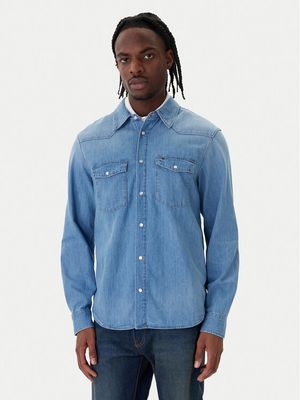 Koszula męska na jesień Tommy Jeans ze sklepu: MODIVO w kategorii: Koszule męskie - zdjęcie WP-EBWP-BKLVO-LN0_0000305742155
