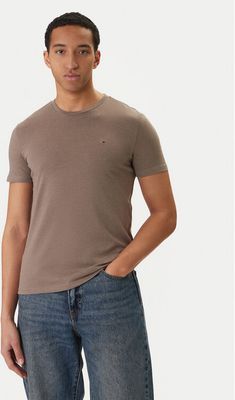 T-shirt męski wiosenny casualowy Tommy Jeans ze sklepu: MODIVO w kategorii: T-shirty męskie - zdjęcie WP-EBWP-BKLVO-LN0_0000305742568