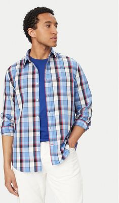 Koszula męska casual Tommy Jeans ze sklepu: MODIVO w kategorii: Koszule męskie - zdjęcie WP-EBWP-BKLVO-LN0_0000305743084