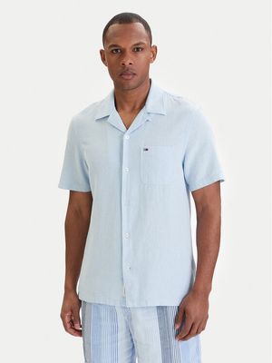 Koszula męska na wiosnę Tommy Jeans ze sklepu: MODIVO w kategorii: Koszule męskie - zdjęcie WP-EBWP-BKLVO-LN0_0000305743183