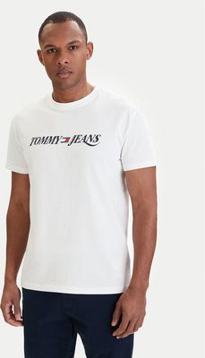 Tommy Jeans - T-shirt męski ze sklepu: MODIVO w kategorii: T-shirty męskie - zdjęcie WP-EBWP-BKLVO-LN0_0000305743572