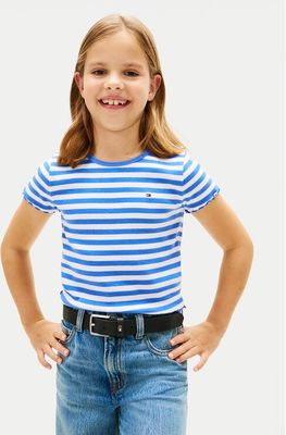 Bluzka dziewczęca Tommy Hilfiger ze sklepu: MODIVO w kategorii: Bluzki dziewczęce - zdjęcie WP-EBWP-BKLVO-LN0_0000305749611
