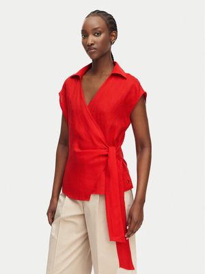 Bluzka damska casual Tommy Hilfiger ze sklepu: MODIVO w kategorii: Bluzki damskie - zdjęcie WP-EBWP-BKLVO-LN0_0000305749789