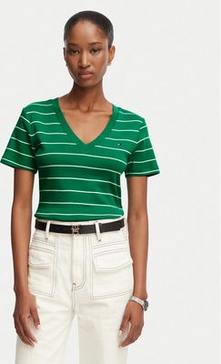 Bluzka damska na lato Tommy Hilfiger ze sklepu: MODIVO w kategorii: Bluzki damskie - zdjęcie WP-EBWP-BKLVO-LN0_0000305749819