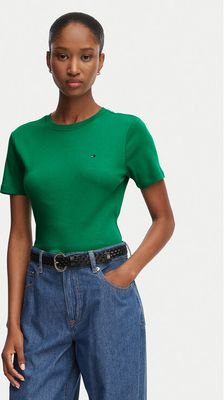 Tommy Hilfiger - Bluzka damska na lato ze sklepu: MODIVO w kategorii: Bluzki damskie - zdjęcie WP-EBWP-BKLVO-LN0_0000305749826