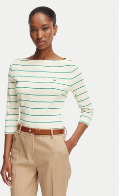 Bluzka damska na wiosnę Tommy Hilfiger ze sklepu: MODIVO w kategorii: Bluzki damskie - zdjęcie WP-EBWP-BKLVO-LN0_0000305749833