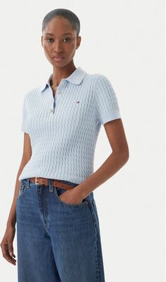 Tommy Hilfiger - Bluzka damska ze sklepu: MODIVO w kategorii: Bluzki damskie - zdjęcie WP-EBWP-BKLVO-LN0_0000305751270