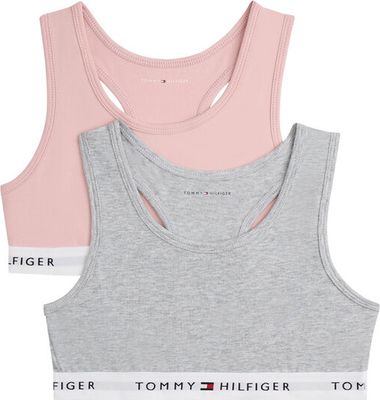 Tommy Hilfiger - Podkoszulka dziecięce na lato sportowy ze sklepu: MODIVO w kategorii: Podkoszulki dziecięce - zdjęcie WP-EBWP-BKLVO-LN0_0000305751485