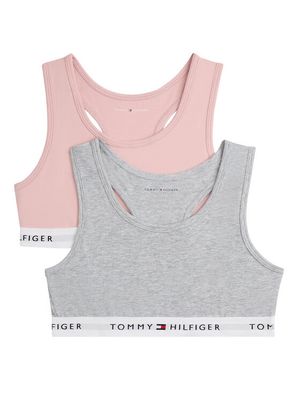 Tommy Hilfiger - Podkoszulka dziecięce na lato sportowy ze sklepu: MODIVO w kategorii: Podkoszulki dziecięce - zdjęcie WP-EBWP-BKLVO-LN0_0000305751485