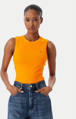 Tommy Hilfiger - Bluzka damska na lato ze sklepu: MODIVO w kategorii: Bluzki damskie - zdjęcie WP-EBWP-BKLVO-LN0_0000305751942