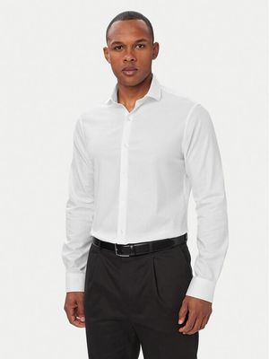 Koszula męska elegancka Calvin Klein ze sklepu: MODIVO w kategorii: Koszule męskie - zdjęcie WP-EBWP-BKLVO-LN0_0000305752772