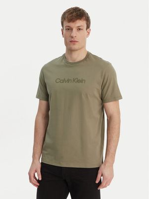 T-shirt męski młodzieżowy Calvin Klein ze sklepu: MODIVO w kategorii: T-shirty męskie - zdjęcie WP-EBWP-BKLVO-LN0_0000305753250