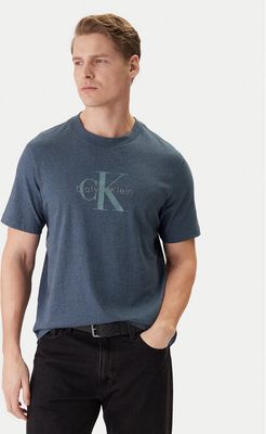 T-shirt męski w stylu klasycznym Calvin Klein Jeans ze sklepu: MODIVO w kategorii: T-shirty męskie - zdjęcie WP-EBWP-BKLVO-LN0_0000305755025