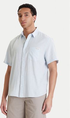 Calvin Klein Jeans - Koszula męska ze sklepu: MODIVO w kategorii: Koszule męskie - zdjęcie WP-EBWP-BKLVO-LN0_0000305755155