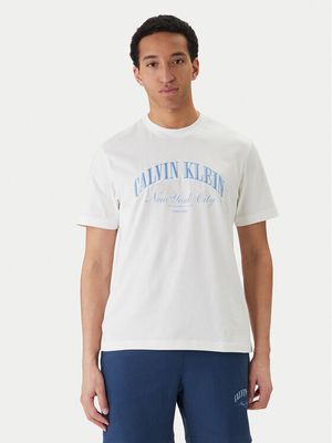 T-shirt męski na lato Calvin Klein Jeans ze sklepu: MODIVO w kategorii: T-shirty męskie - zdjęcie WP-EBWP-BKLVO-LN0_0000305755353