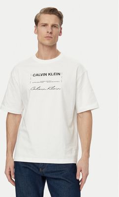 T-shirt męski na lato Calvin Klein Jeans ze sklepu: MODIVO w kategorii: T-shirty męskie - zdjęcie WP-EBWP-BKLVO-LN0_0000305755643