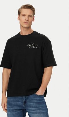 T-shirt męski na lato Calvin Klein Jeans ze sklepu: MODIVO w kategorii: T-shirty męskie - zdjęcie WP-EBWP-BKLVO-LN0_0000305755681