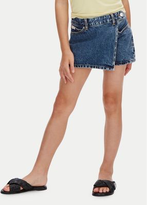 Spódnica dziewczęca letnia Calvin Klein Jeans ze sklepu: MODIVO w kategorii: Spódnice dziewczęce - zdjęcie WP-EBWP-BKLVO-LN0_0000305755858