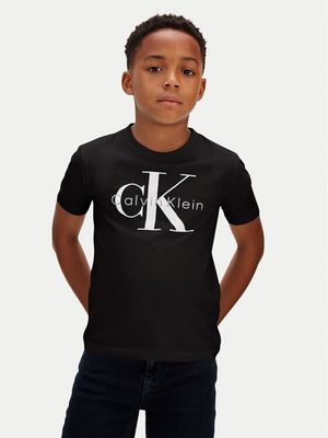 T-shirt chłopięce na lato Calvin Klein Jeans ze sklepu: MODIVO w kategorii: T-shirty chłopięce - zdjęcie WP-EBWP-BKLVO-LN0_0000305756428