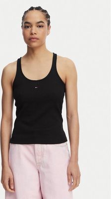 Tommy Jeans - Bluzka damska na lato ze sklepu: MODIVO w kategorii: Bluzki damskie - zdjęcie WP-EBWP-BKLVO-LN0_0000305757715