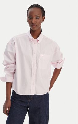 Koszula damska na lato Tommy Jeans ze sklepu: MODIVO w kategorii: Koszule damskie - zdjęcie WP-EBWP-BKLVO-LN0_0000305758439