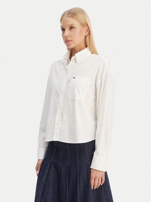 Koszula damska na lato Tommy Jeans ze sklepu: MODIVO w kategorii: Koszule damskie - zdjęcie WP-EBWP-BKLVO-LN0_0000305758491