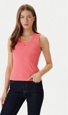 Tommy Jeans - Bluzka damska letnia ze sklepu: MODIVO w kategorii: Bluzki damskie - zdjęcie WP-EBWP-BKLVO-LN0_0000305758859
