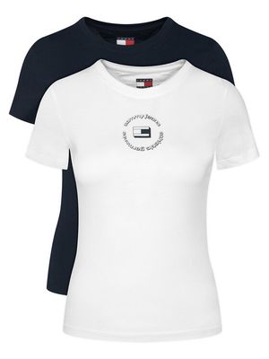 Bluzka damska Tommy Jeans ze sklepu: MODIVO w kategorii: Bluzki damskie - zdjęcie WP-EBWP-BKLVO-LN0_0000305758996