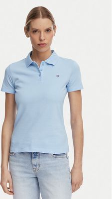 Bluzka damska casual na wiosnę Tommy Jeans ze sklepu: MODIVO w kategorii: Bluzki damskie - zdjęcie WP-EBWP-BKLVO-LN0_0000305759719
