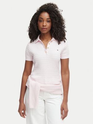Bluzka damska Tommy Hilfiger ze sklepu: MODIVO w kategorii: Bluzki damskie - zdjęcie WP-EBWP-BKLVO-LN0_0000305760944