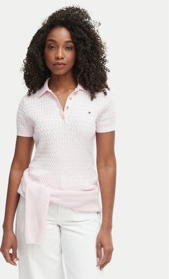 Bluzka damska Tommy Hilfiger ze sklepu: MODIVO w kategorii: Bluzki damskie - zdjęcie WP-EBWP-BKLVO-LN0_0000305760944