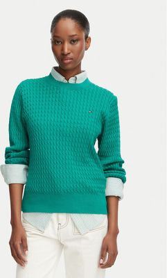 Sweter damski Tommy Hilfiger ze sklepu: MODIVO w kategorii: Swetry damskie - zdjęcie WP-EBWP-BKLVO-LN0_0000305761309