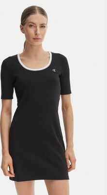 Sukienka na wiosnę Calvin Klein Jeans ze sklepu: MODIVO w kategorii: Sukienki - zdjęcie WP-EBWP-BKLVO-LN0_0000305761415