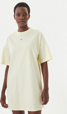 Sukienka casual oversize Calvin Klein Jeans ze sklepu: MODIVO w kategorii: Sukienki - zdjęcie WP-EBWP-BKLVO-LN0_0000305761439
