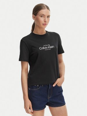 Calvin Klein Jeans - Bluzka damska wiosenna ze sklepu: MODIVO w kategorii: Bluzki damskie - zdjęcie WP-EBWP-BKLVO-LN0_0000305761743