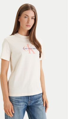 Bluzka damska na lato Calvin Klein Jeans ze sklepu: MODIVO w kategorii: Bluzki damskie - zdjęcie WP-EBWP-BKLVO-LN0_0000305762733