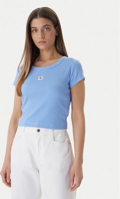 Bluzka damska na lato Calvin Klein Jeans ze sklepu: MODIVO w kategorii: Bluzki damskie - zdjęcie WP-EBWP-BKLVO-LN0_0000305762740