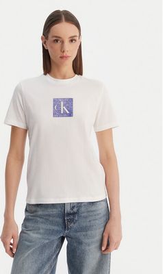 Bluzka damska na lato Calvin Klein Jeans ze sklepu: MODIVO w kategorii: Bluzki damskie - zdjęcie WP-EBWP-BKLVO-LN0_0000305762832