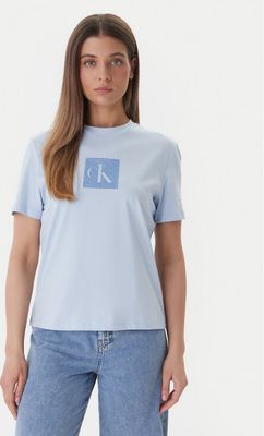 Bluzka damska na lato Calvin Klein Jeans ze sklepu: MODIVO w kategorii: Bluzki damskie - zdjęcie WP-EBWP-BKLVO-LN0_0000305762863