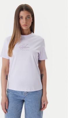 Calvin Klein Jeans - Bluzka damska letnia ze sklepu: MODIVO w kategorii: Bluzki damskie - zdjęcie WP-EBWP-BKLVO-LN0_0000305762894