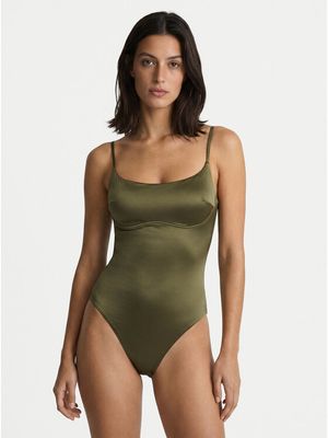 Strój kąpielowy na zimę Calvin Klein Swimwear ze sklepu: MODIVO w kategorii: Stroje kąpielowe - zdjęcie WP-EBWP-BKLVO-LN0_0000305763525