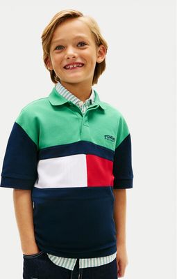 T-shirt chłopięce zimowy Tommy Hilfiger ze sklepu: MODIVO w kategorii: T-shirty chłopięce - zdjęcie WP-EBWP-BKLVO-LN0_0000305764294