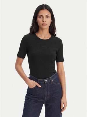 Bluzka damska casualowa Calvin Klein ze sklepu: MODIVO w kategorii: Bluzki damskie - zdjęcie WP-EBWP-BKLVO-LN0_0000305766120