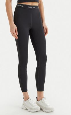 Calvin Klein Performance - Spodnie damskie w stylu klasycznym ze sklepu: MODIVO w kategorii: Spodnie damskie - zdjęcie WP-EBWP-BKLVO-LN0_0000305767530