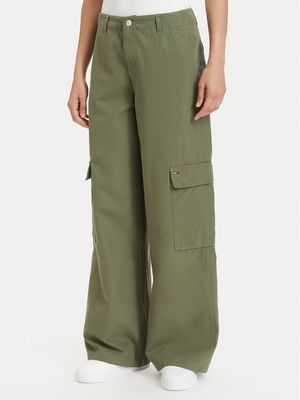 Tommy Jeans - Spodnie damskie retro ze sklepu: MODIVO w kategorii: Spodnie damskie - zdjęcie WP-EBWP-BKLVO-LN0_0000305767578