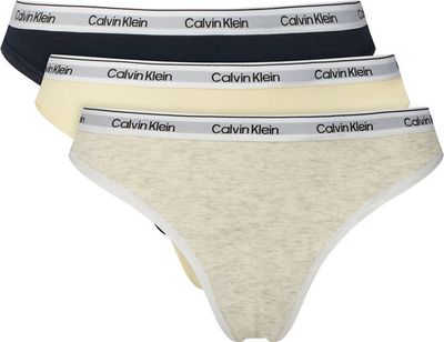 Calvin Klein Underwear - Majtki damskie z napisami ze sklepu: MODIVO w kategorii: Majtki damskie - zdjęcie WP-EBWP-BKLVO-LN0_0000305769848