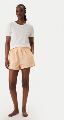 Piżama bez wzorów Calvin Klein Underwear ze sklepu: MODIVO w kategorii: Piżamy damskie - zdjęcie WP-EBWP-BKLVO-LN0_0000305770899