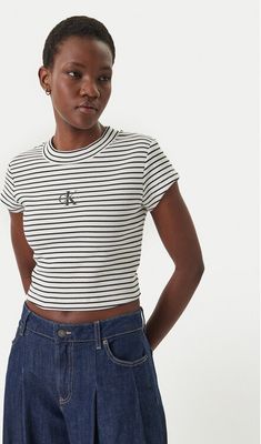 Calvin Klein Jeans - Bluzka damska sportowa ze sklepu: MODIVO w kategorii: Bluzki damskie - zdjęcie WP-EBWP-BKLVO-LN0_0000305771759
