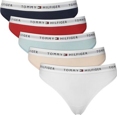 Majtki damskie z napisem Tommy Hilfiger ze sklepu: MODIVO w kategorii: Majtki damskie - zdjęcie WP-EBWP-BKLVO-LN0_0000305771926